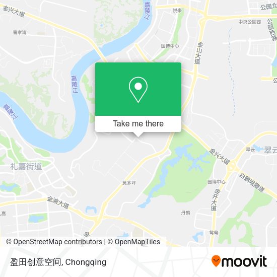盈田创意空间 map