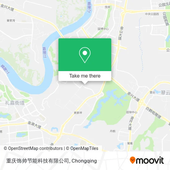 重庆饰帅节能科技有限公司 map