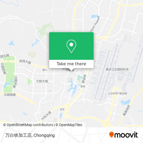 万白铁加工店 map