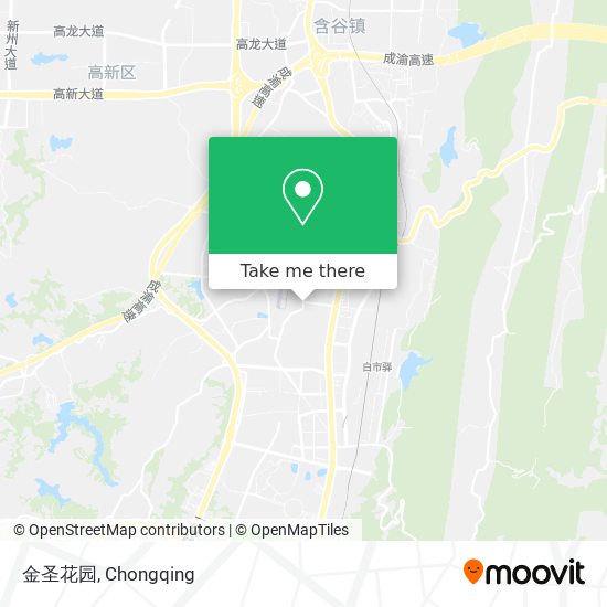 金圣花园 map
