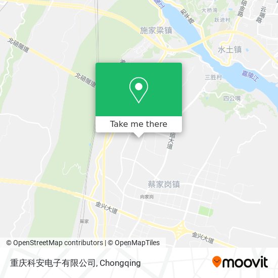 重庆科安电子有限公司 map