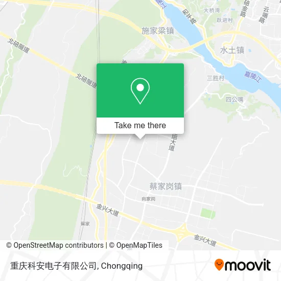 重庆科安电子有限公司 map