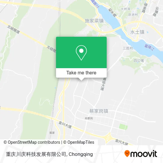 重庆川庆科技发展有限公司 map