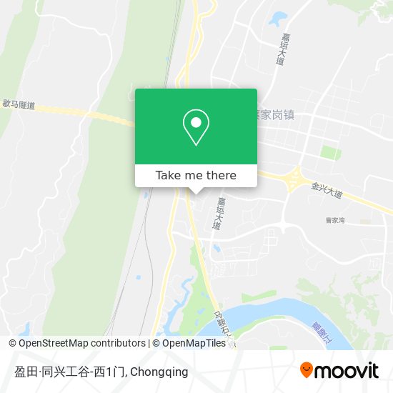 盈田·同兴工谷-西1门 map