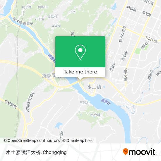 水土嘉陵江大桥 map