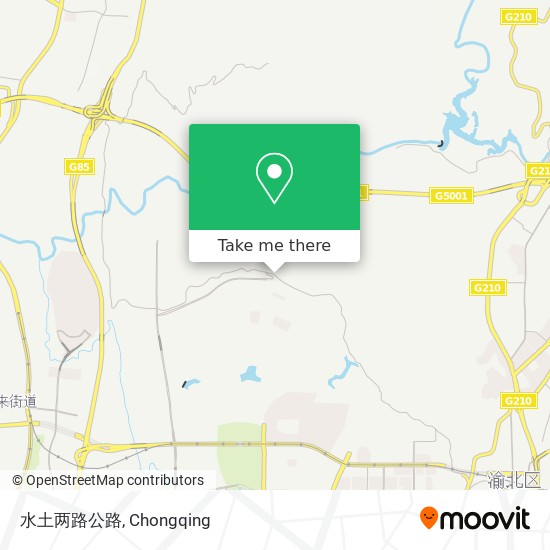 水土两路公路 map