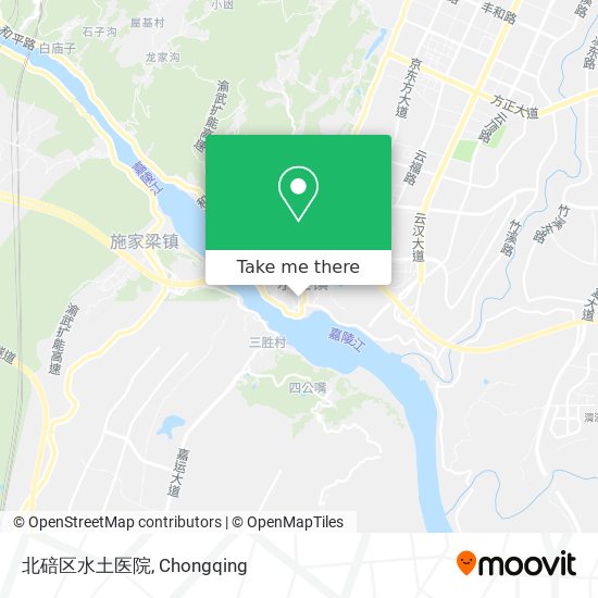 北碚区水土医院 map