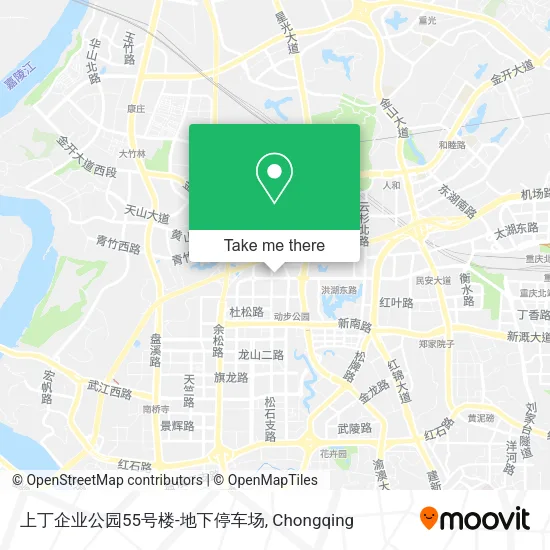 上丁企业公园55号楼-地下停车场 map