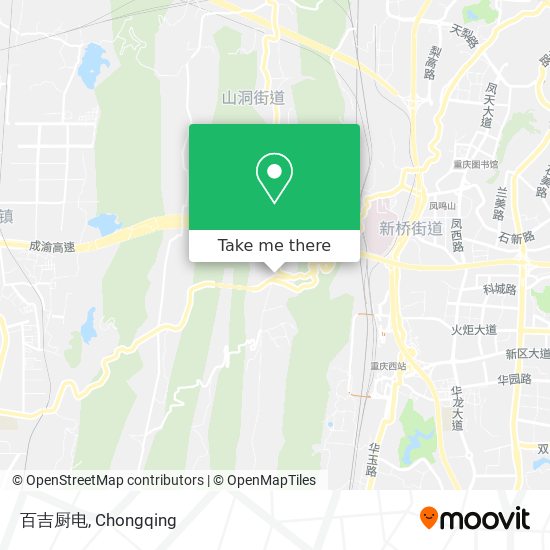 百吉厨电 map