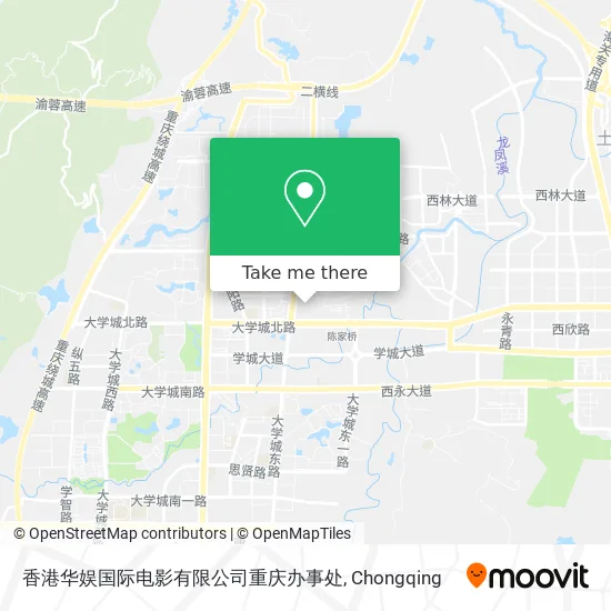 香港华娱国际电影有限公司重庆办事处 map