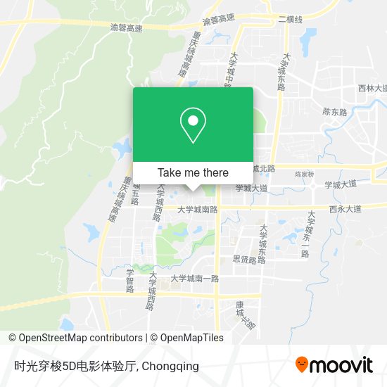 时光穿梭5D电影体验厅 map