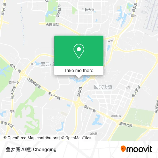 叠梦庭20幢 map