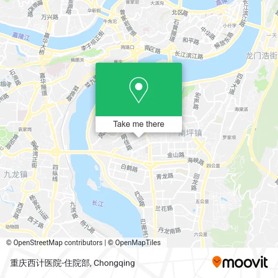 重庆西计医院-住院部 map