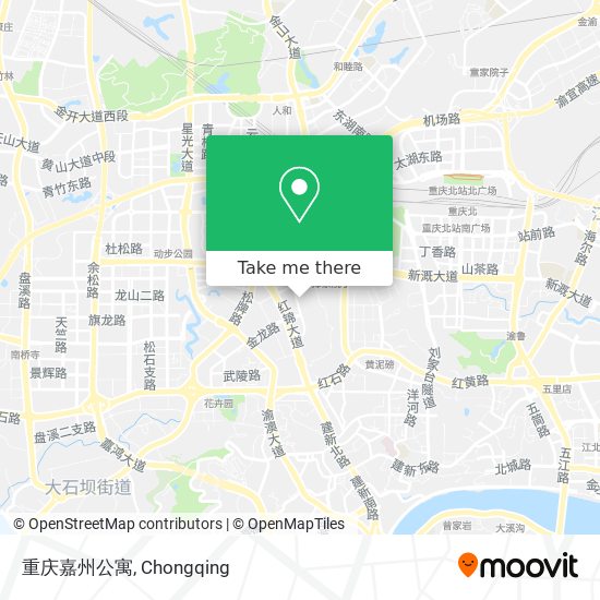 重庆嘉州公寓 map