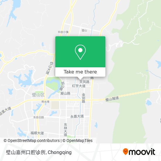 璧山嘉州口腔诊所 map
