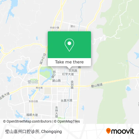 璧山嘉州口腔诊所 map