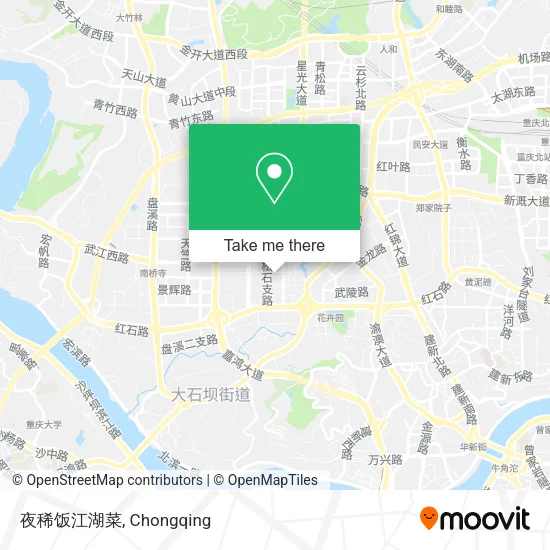 夜稀饭江湖菜 map