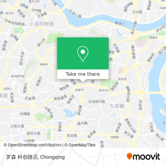 罗森 科创路店 map