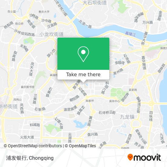 浦发银行 map
