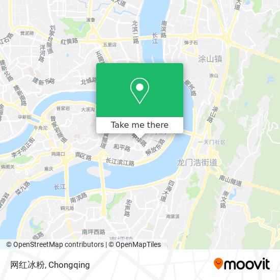 网红冰粉 map