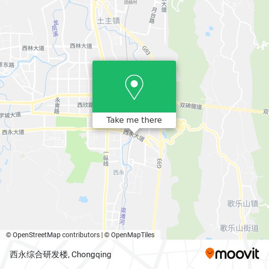 西永综合研发楼 map