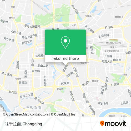 味千拉面 map