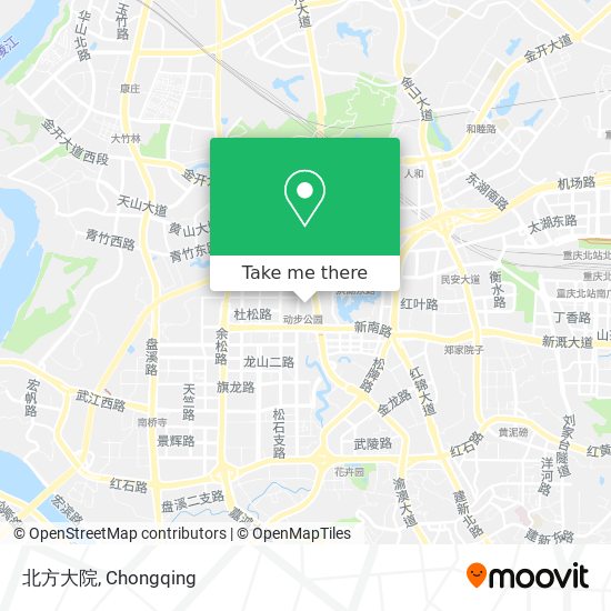 北方大院 map