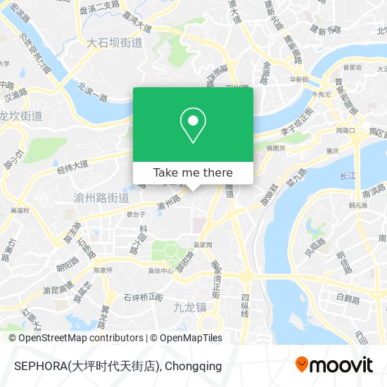 SEPHORA(大坪时代天街店) map