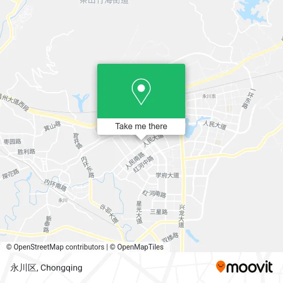 永川区 map