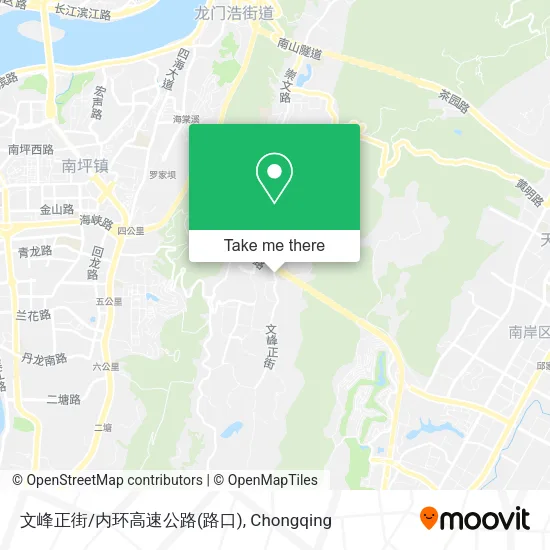 文峰正街/内环高速公路(路口) map