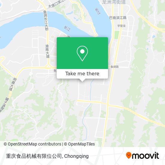 重庆食品机械有限位公司 map
