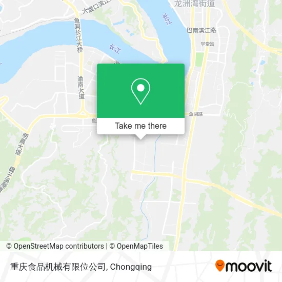重庆食品机械有限位公司 map