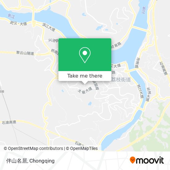 伴山名居 map
