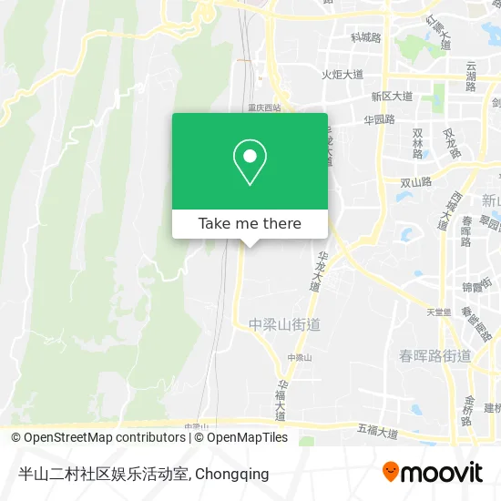 半山二村社区娱乐活动室 map