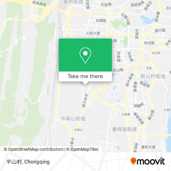 半山村 map