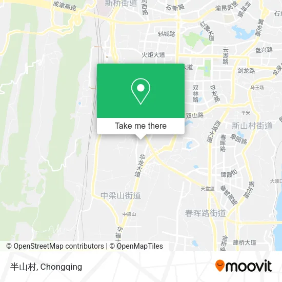 半山村 map