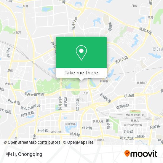 半山 map