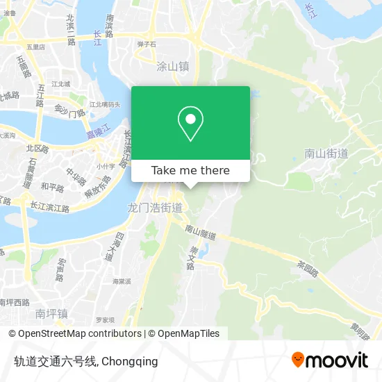 轨道交通六号线 map