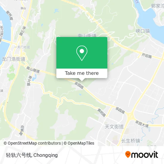 轻轨六号线 map