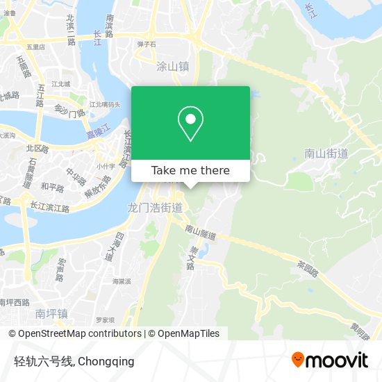 轻轨六号线 map