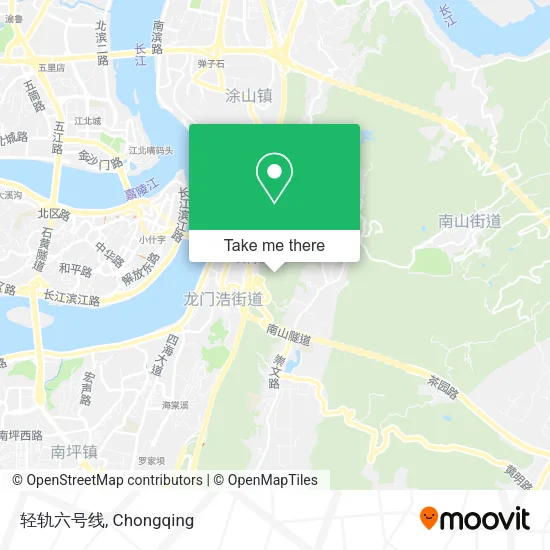 轻轨六号线 map