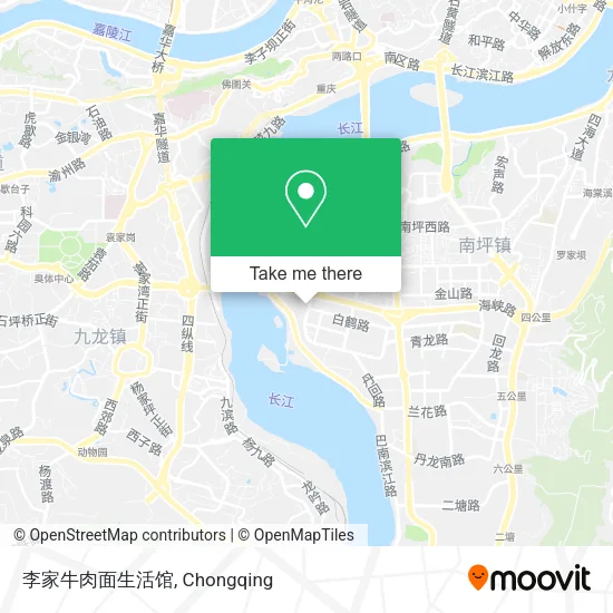 李家牛肉面生活馆 map