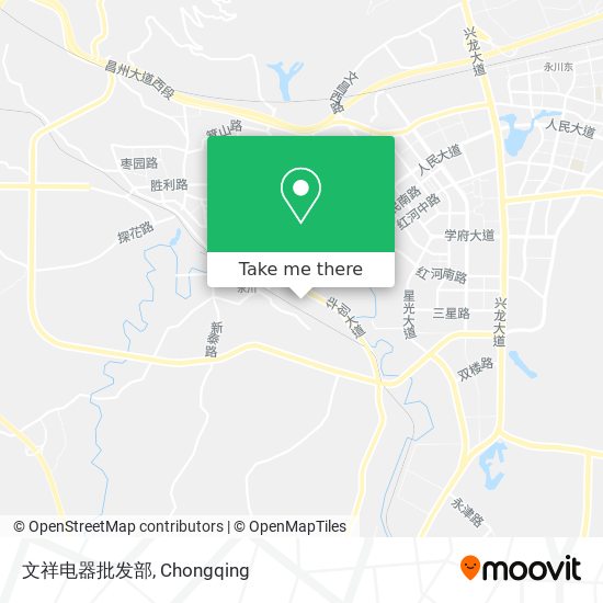 文祥电器批发部 map