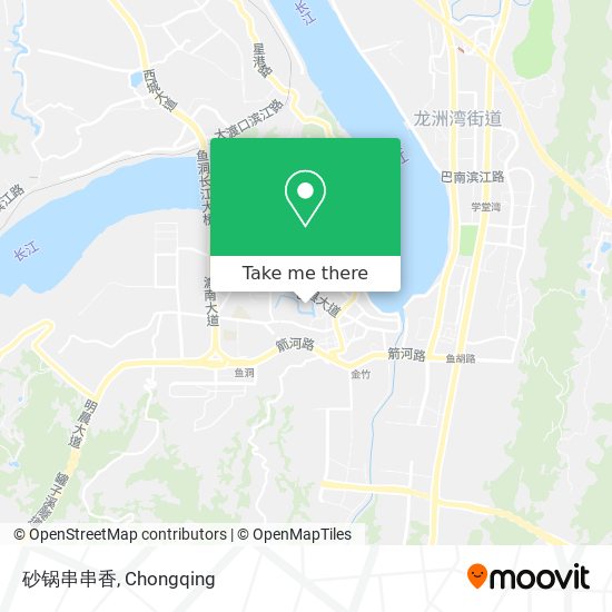 砂锅串串香 map