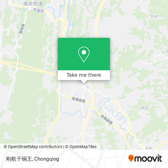 刚航干锅王 map