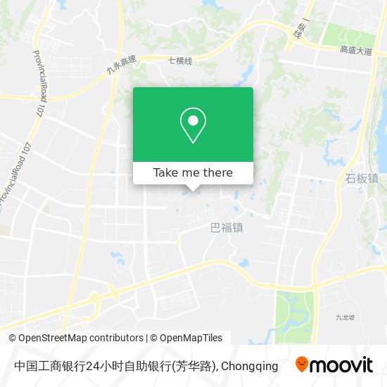 中国工商银行24小时自助银行(芳华路) map