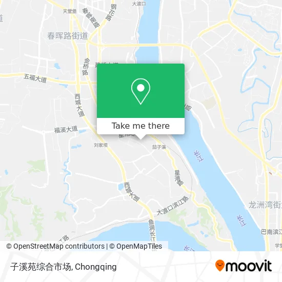 子溪苑综合市场 map