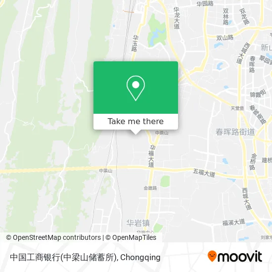 中国工商银行(中梁山储蓄所) map