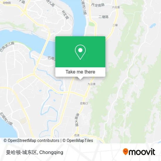 曼哈顿-城东区 map