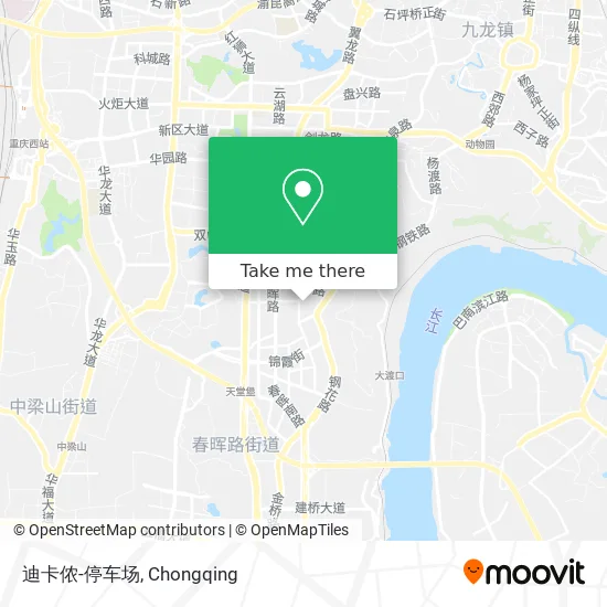 迪卡侬-停车场 map